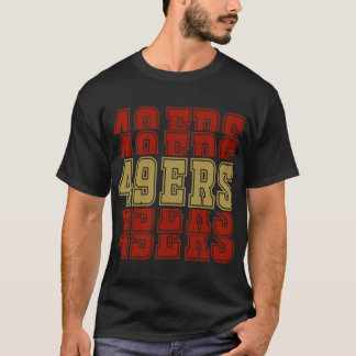 Camiseta Logotipo 49 ers - 49ers - presentes 49ers - ideia