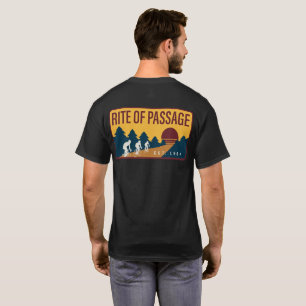 Camiseta Logótipo a 40 anos - preto