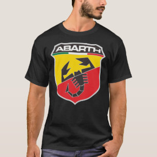 Camiseta Logotipo Abarth Merchandise Essencial T-Shirt