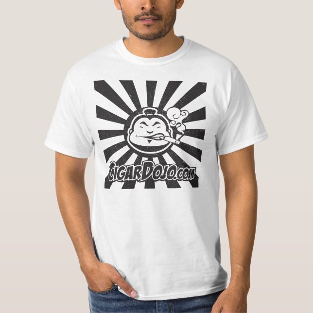 Camiseta Logotipo afligido do Dojo (Frente)