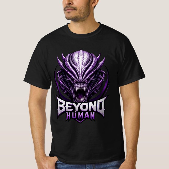 Camiseta Logotipo Além do Humano (Frente)
