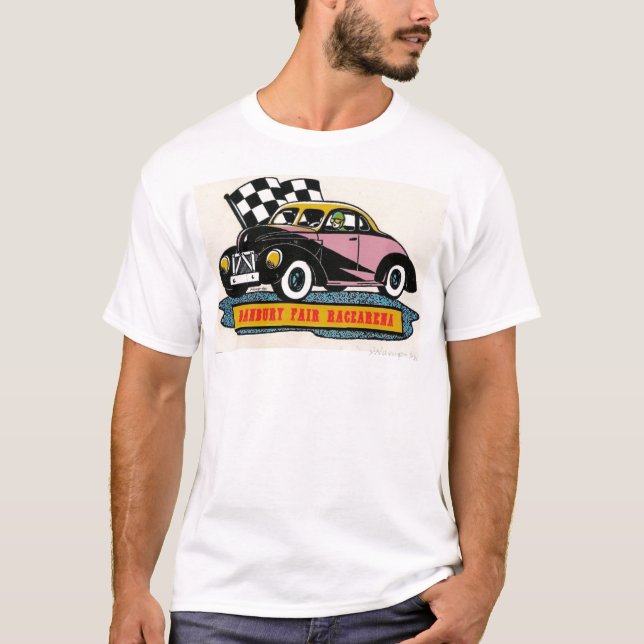 Camiseta Logotipo alterado de Danbury Racearena cupé justo (Frente)