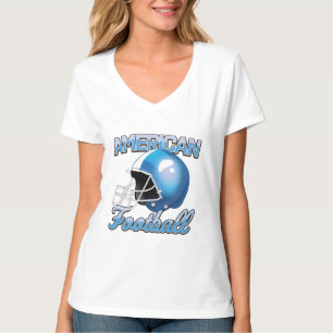 Camiseta Logotipo Americano de Futebol