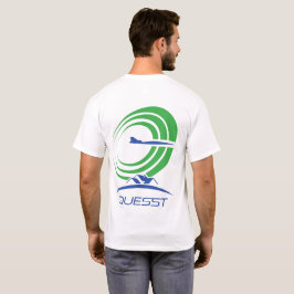 Camiseta Logotipo Anasa Quest - Algodão branco supersônico