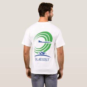 Camiseta Logotipo Anasa Quest - Algodão branco supersônico 