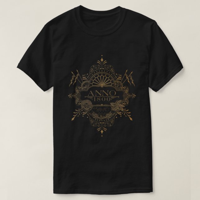 Camiseta Logotipo Anno 1800 (Frente do Design)