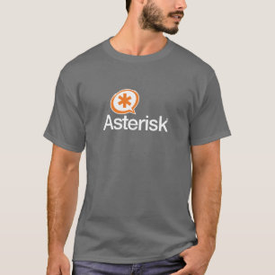 Camiseta Logotipo Asterisk frontal