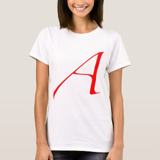 Camiseta Logotipo ateu (Frente)