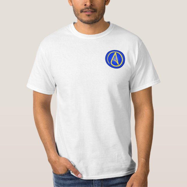 Camiseta Logotipo ateu (Frente)