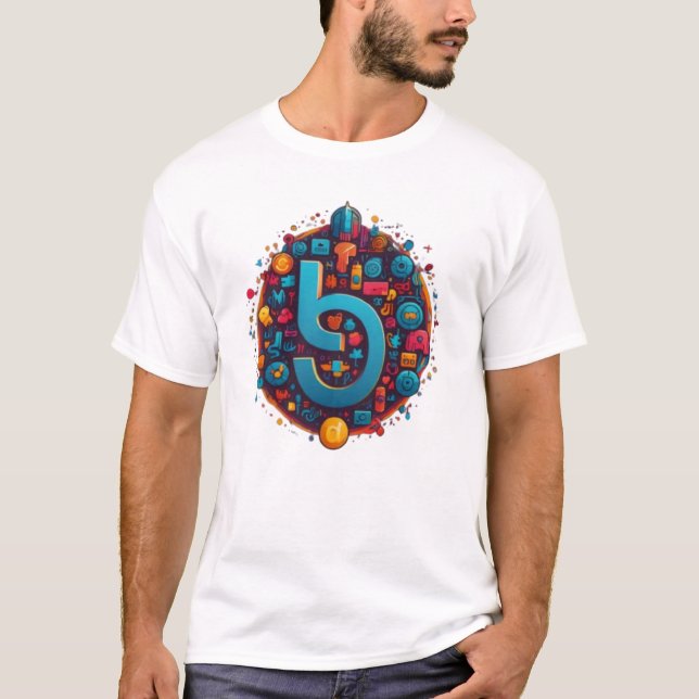 Camiseta Logotipo 'AY' entrelaçado (Frente)