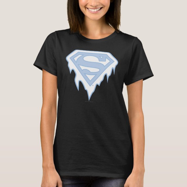 Camiseta Logotipo azul da Supergirl (Frente)