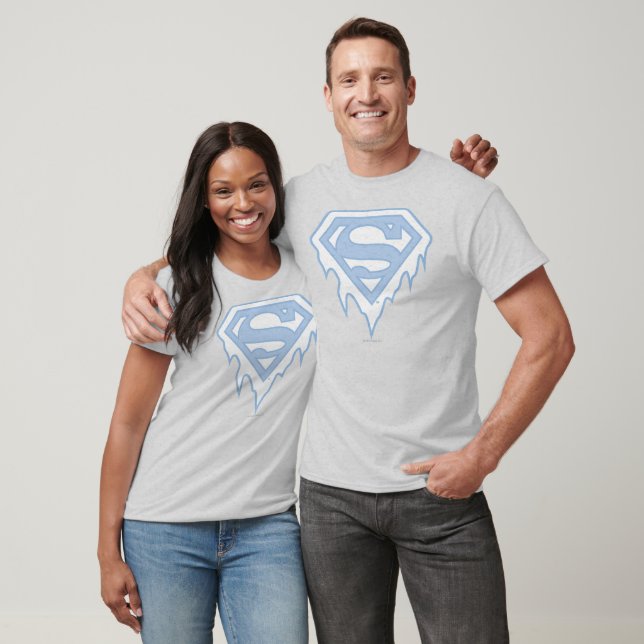 Camiseta Logotipo azul da Supergirl (Unissex)