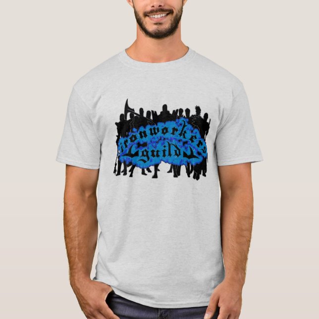 Camiseta Logotipo 'azul " de IWG (Frente)