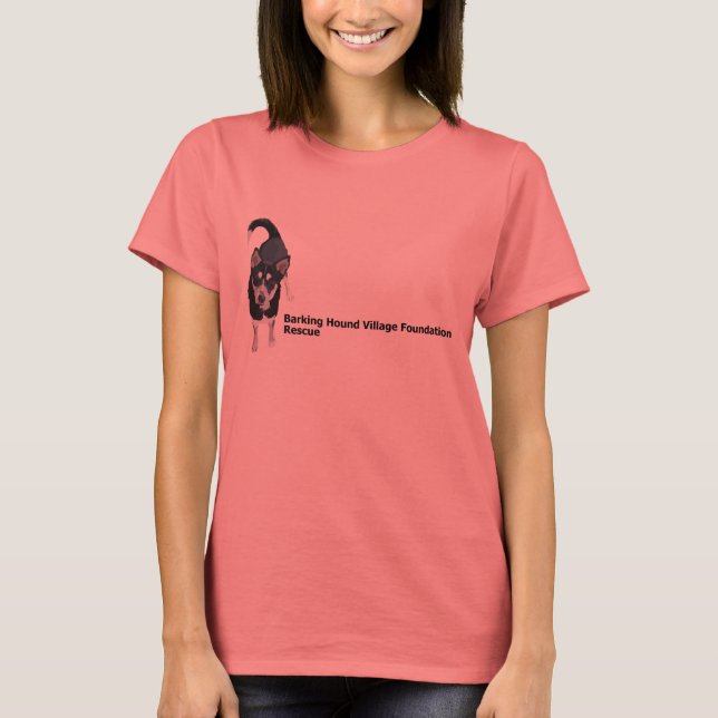 Camiseta Logótipo BHVFR com Ann (Frente)