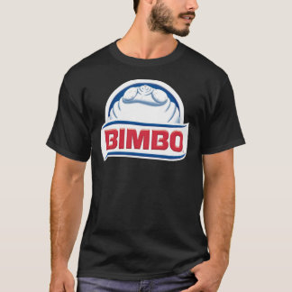 Camiseta Logotipo Bimbo Bear Bread (Branco) Clássico