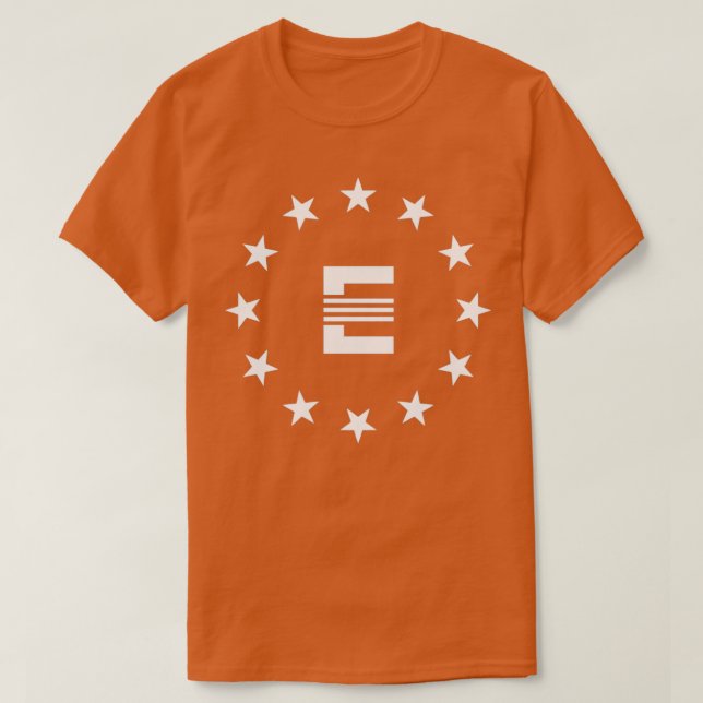 Camiseta Logotipo branco do Enclave (Frente do Design)