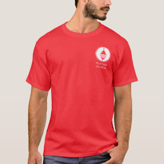 Camiseta Logotipo branco Gaslight Seu nome