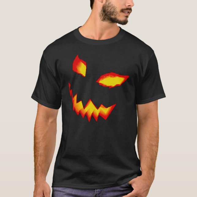 Camiseta logotipo brutal da abóbora (Frente)