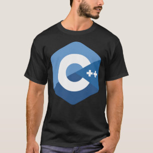 Camiseta Logotipo C++ Merchandise Essencial T-Shirt