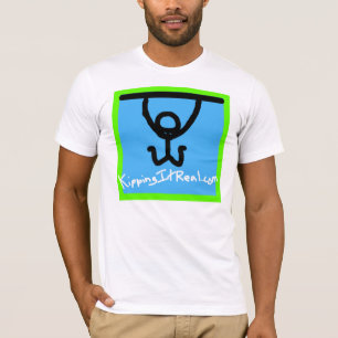 Camiseta Logotipo cabido do quadrado do t-shirt dos homens