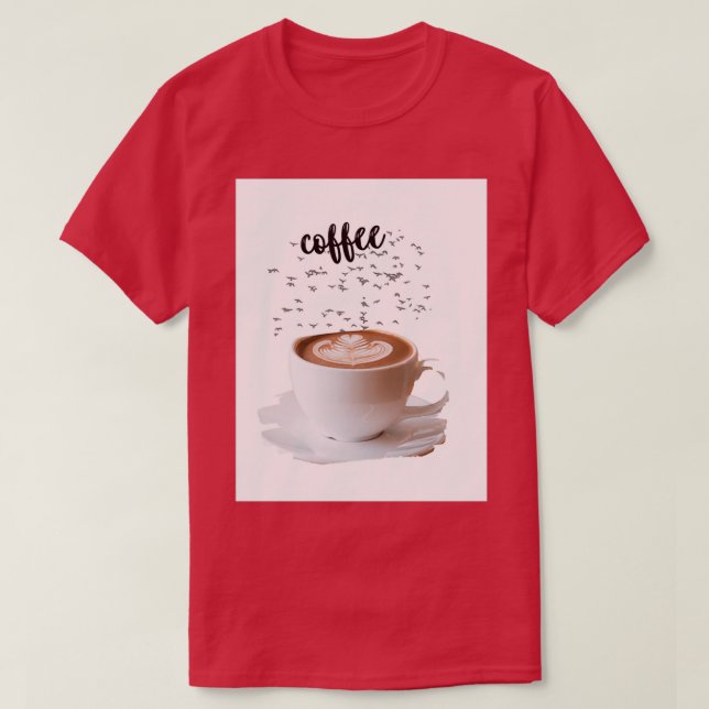 Camiseta logotipo café (Frente do Design)