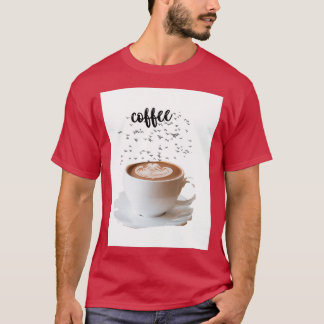 Camiseta logotipo café