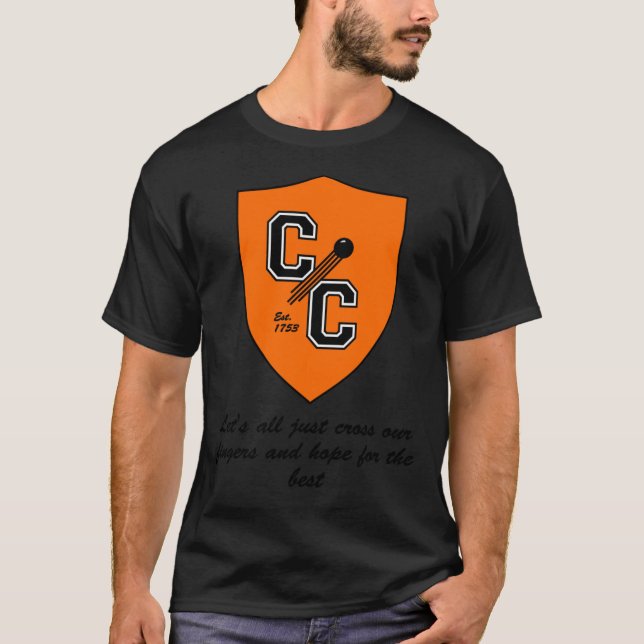 Camiseta Logotipo Chudley Cannons Com Motto   (Frente)