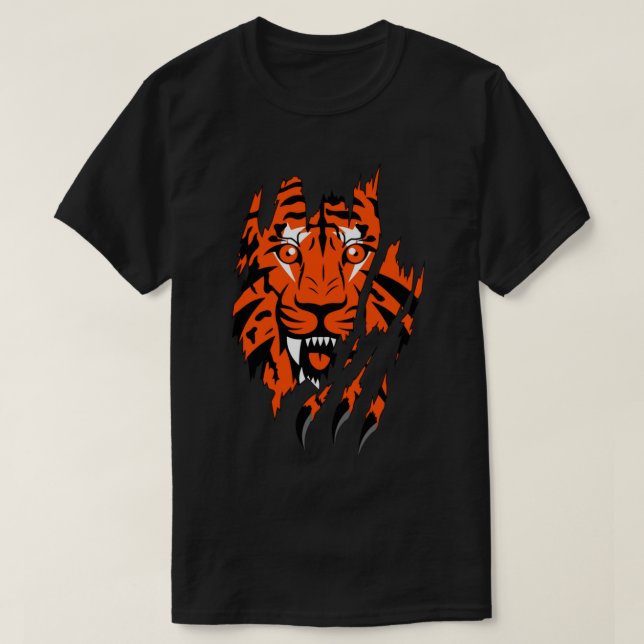 Camiseta logotipo cincinnati bengals (Frente do Design)