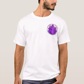 Camiseta Logotipo claro violeta