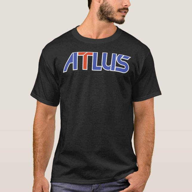 Camiseta Logotipo clássico ATLUS T-Shirt clássico (Frente)