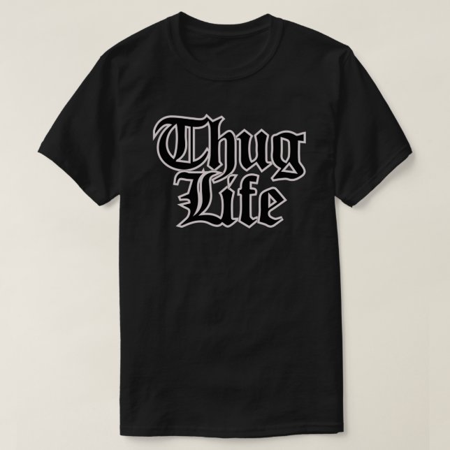 Camiseta Logotipo clássico do Thug life T-Shirt.png (Frente do Design)