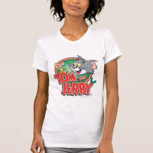 Camiseta Logotipo clássico do Tom e Jerry