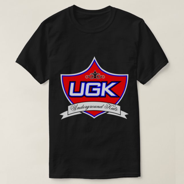 Camiseta Logotipo clássico do UGK T-Shirt Copy (Frente do Design)