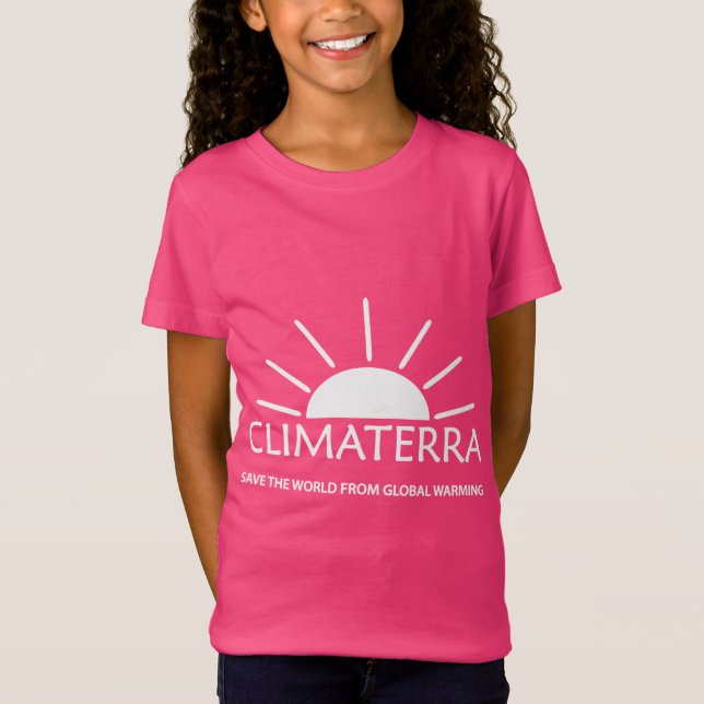 CAMISETA LOGOTIPO CLIMATERRA (Frente)