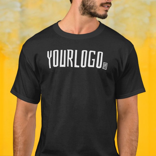 Camiseta Logotipo comercial do impressão na parte traseira  (Criador carregado)
