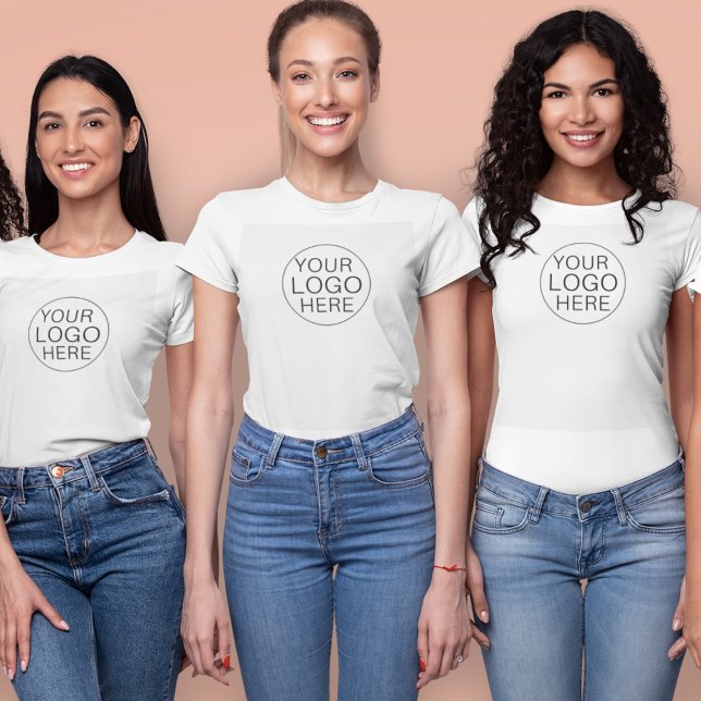 Camiseta Logotipo comercial | Empregado no Funcionarios da  (Criador carregado)