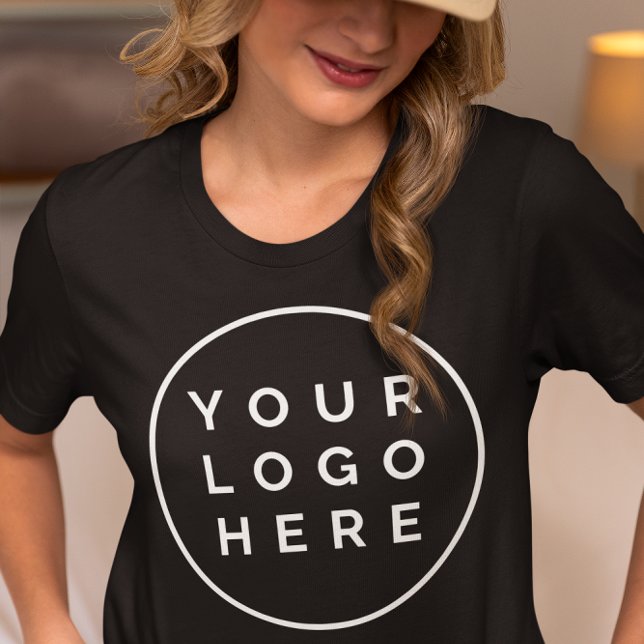 Camiseta Logotipo comercial personalizado (Criador carregado)