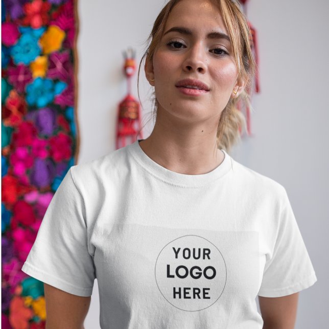 Camiseta Logotipo comercial personalizado | Funcionarios pa (Criador carregado)