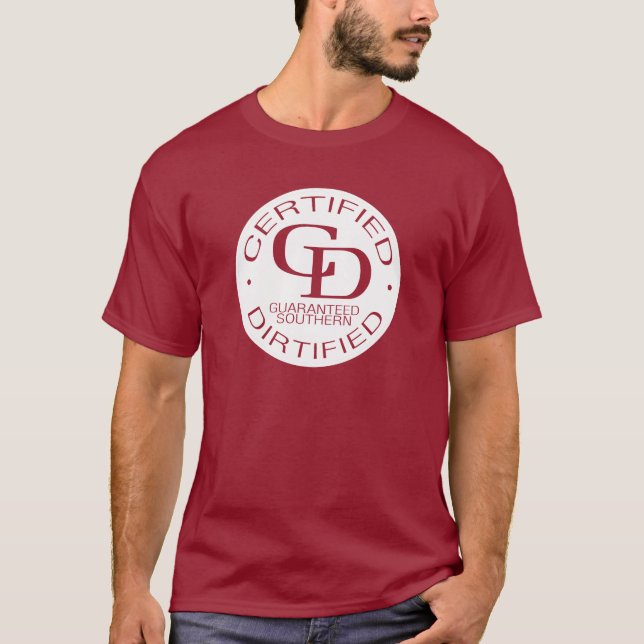 Camiseta Logotipo completo branco lançado para senhores (Frente)