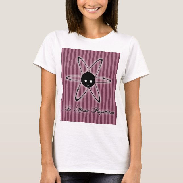Camiseta Logotipo cor-de-rosa (Frente)