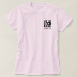 Camiseta Logotipo corporativo personalizado Empresa moderna