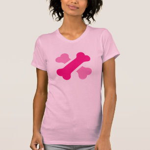 Camiseta Logotipo Cruzado de Cachorro de Wowoland em T-shir