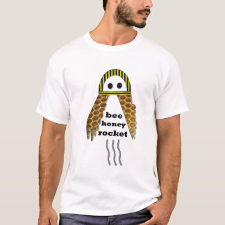 Camiseta Logótipo da abelha e do mel na t-shirt