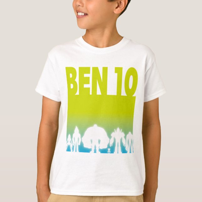Camiseta Logotipo da Alienígena Ben 10 (Frente)