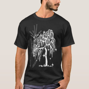 Camiseta Logotipo da árvore do Drain Gang Aloegarten do Ecc