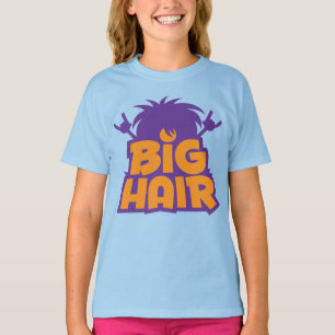 Camiseta Logotipo da Banda do cabelo grande