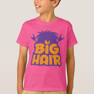 Camiseta Logotipo da Banda do cabelo grande