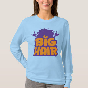 Camiseta Logotipo da Banda do cabelo grande
