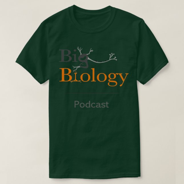 Camiseta Logótipo da Big Biology (Frente do Design)