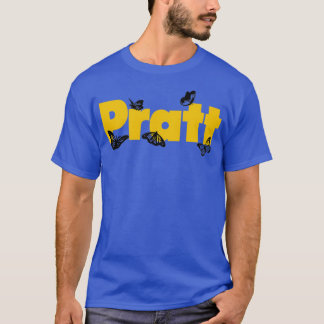 Camiseta Logotipo da borboleta do Pratt Institute